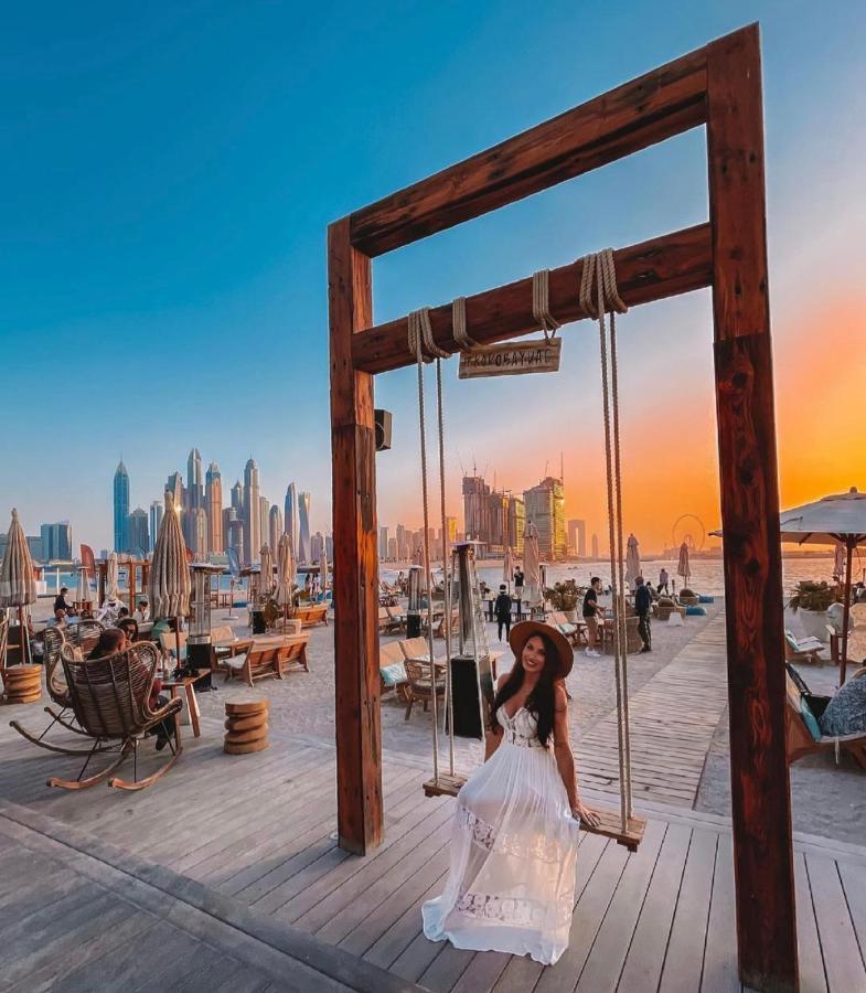 Luxury Room With Marina View Close To Jbr Beach And Metro With Shared Kitchen ドバイ エクステリア 写真