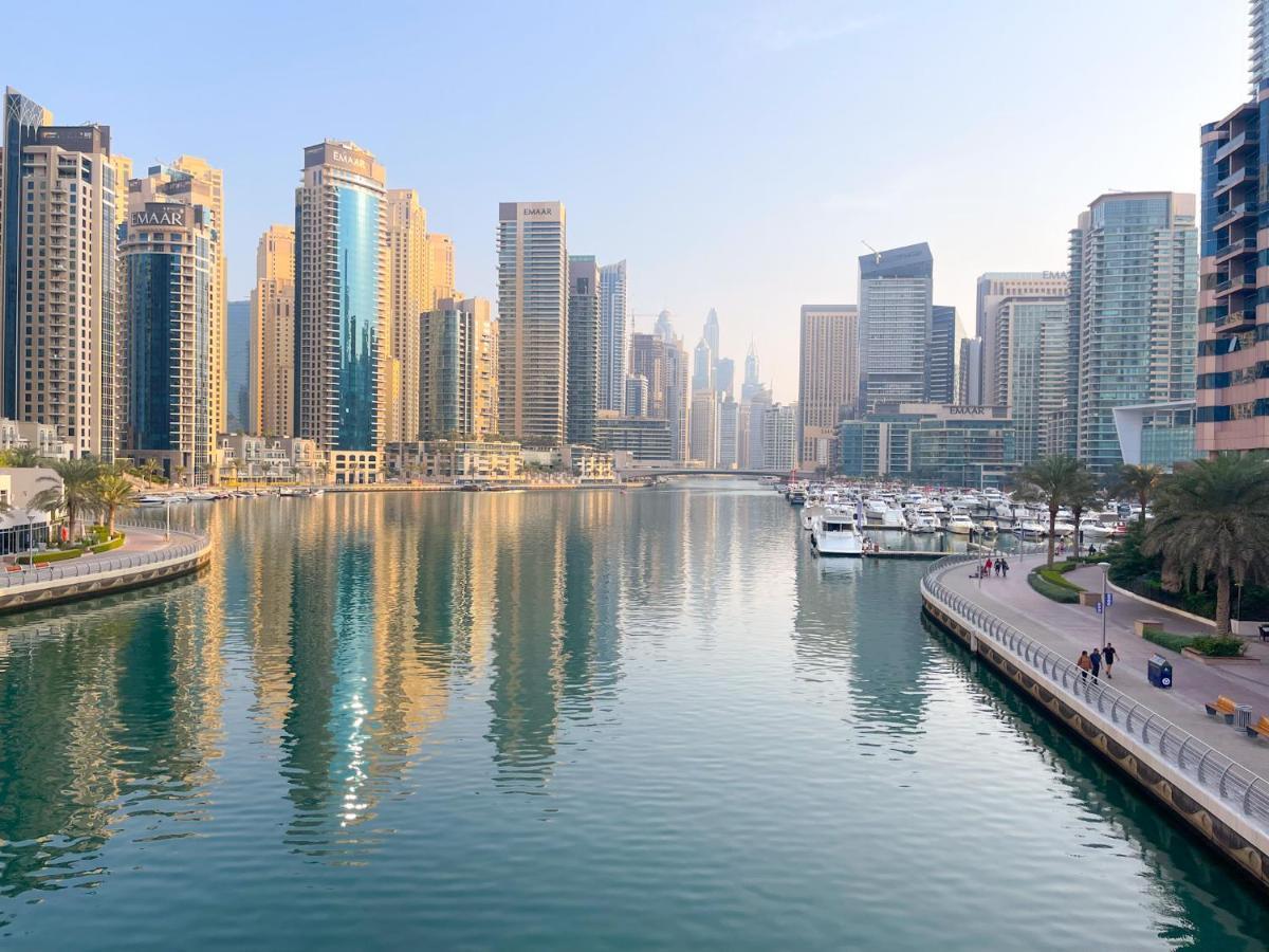 Luxury Room With Marina View Close To Jbr Beach And Metro With Shared Kitchen ドバイ エクステリア 写真
